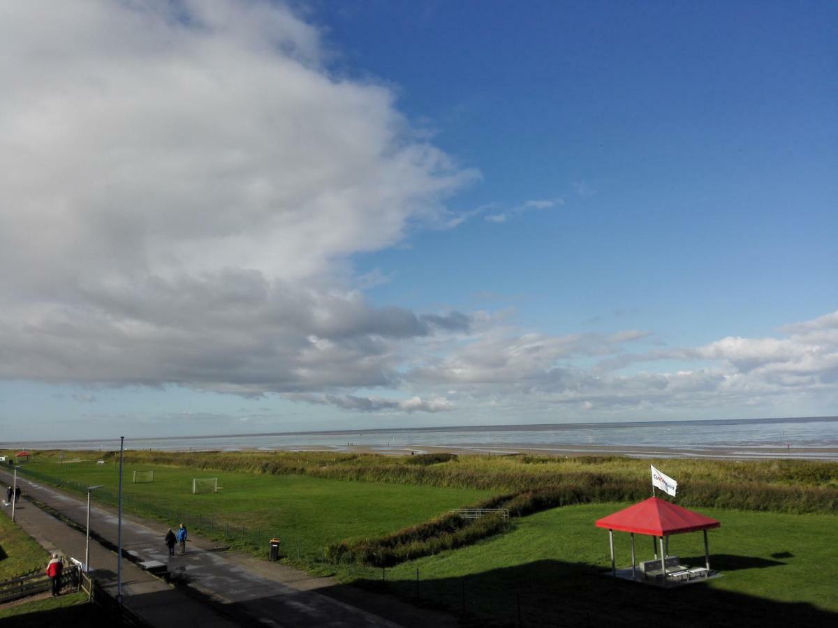 180° Panoramameerblick - Ferienwohnung Sandkorn Cuxhaven Exterior foto