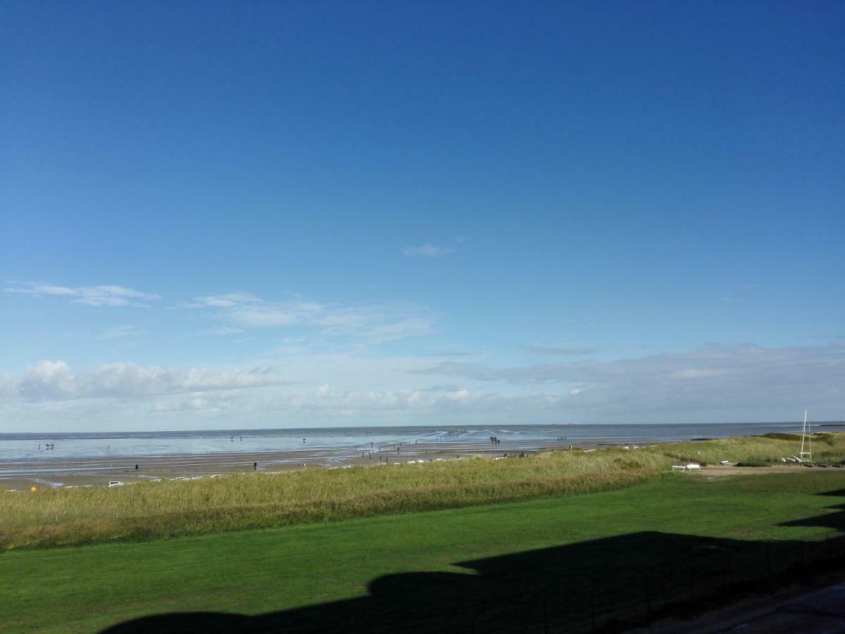 180° Panoramameerblick - Ferienwohnung Sandkorn Cuxhaven Exterior foto