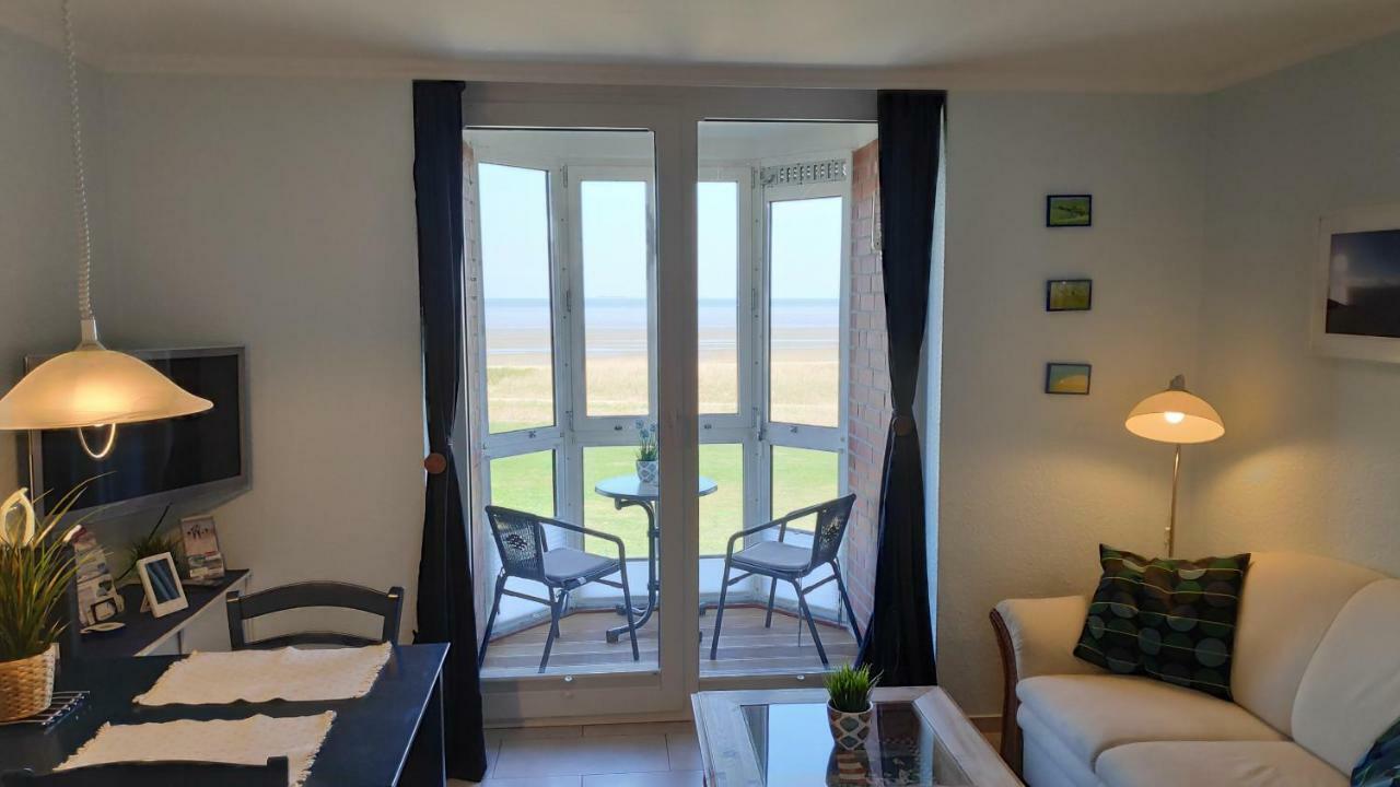 180° Panoramameerblick - Ferienwohnung Sandkorn Cuxhaven Exterior foto